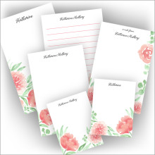Watercolor Floral Pad Set