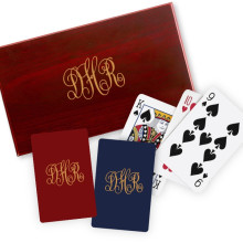 Boxed Playing Cards - with Monogram