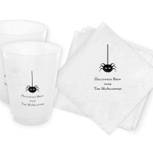 Spider Cup & Napkin Set