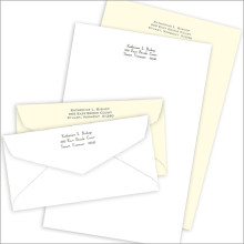 Laid Mark Vellum Stationery