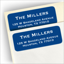 Colorful Labels - Blue