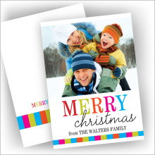 Playful Christmas Photocard