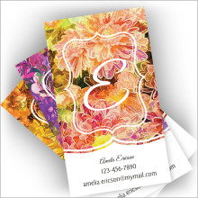 Blossoming With Color Cards