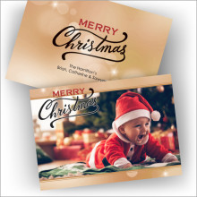 Merry Christmas, Baby Photocard