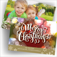 Christmas Lights Photocard