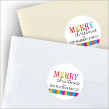 Playful Christmas Seals