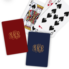 Playing Cards - with Monogram
