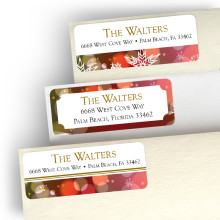 Christmas Lights Address Label