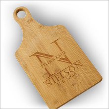 Bamboo Paddle Cutting Board Sign
