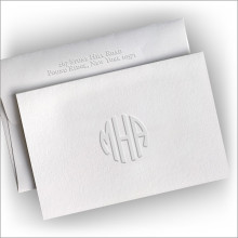 DYO Embossed Notes - Monogram