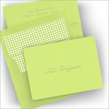 Pick Your Own Process - Embossed Note