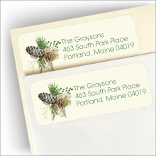 Pinecone Return Address Labels