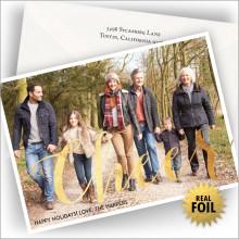 Shiny Cheer Holiday Photocard