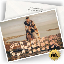 Illuminated Cheer Holiday Photocard