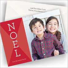 Noel Stack Holiday Photocard