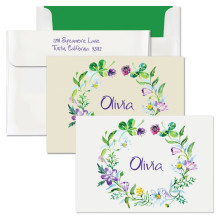 Watercolor Elegance Notes