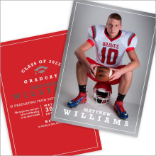 Varsity Graduation Invitation