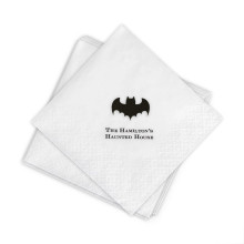 DYO White Napkin - with Design