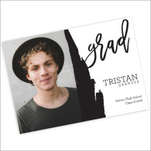 Kiss the Sky Graduation Announcement