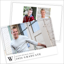 Oxford Graduation Invitation