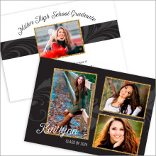 Class Act Graduation Invitation
