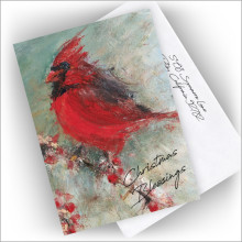 Red Cardinal Greeting Card
