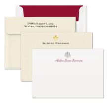 DYO Foil Icon Correspondence Cards - with Design