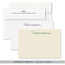 Marquis Correspondence Cards Matte Ink