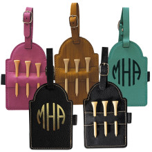 Monogram Golf Bag Tag