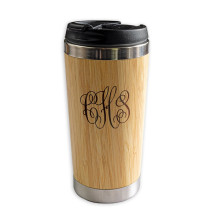 Monogram Bamboo Insulated Tumbler