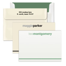 Boulevard Correspondence Cards