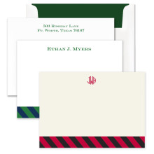 Preppy Stripe Cards