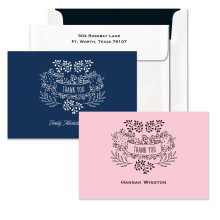 Emily Thank You Fold Notes