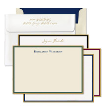 Gold Double Bordered Cards 