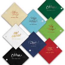 Personalized Colorful Party Napkins 