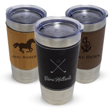 DYO Leatherette Tumbler