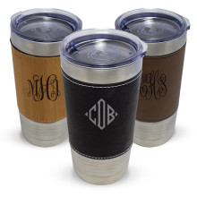 DYO Leatherette Tumbler - Monogram