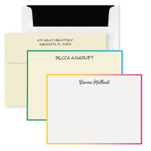 DYO Correspondence Cards - with Design