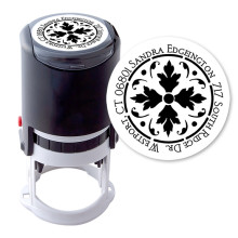 Damask Round Stamper  