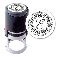 Greenery Wreath Round Stamper