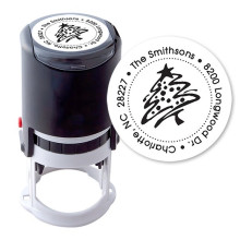 Christmas Tree Round Stamper