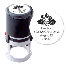 Autumn Acorn Round Stamper