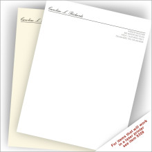 Top Quality Business Stationery - Script Name