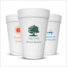DYO 16 oz. Foam Cups - with Design