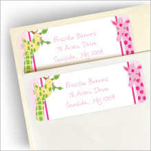 A Girl's View Address Labels
