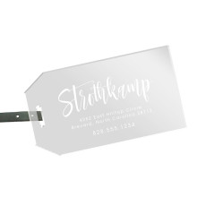Acrylic Luggage Tags