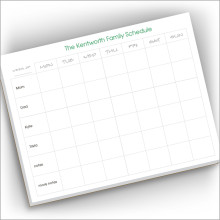 Activity Calendars