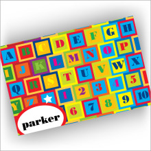 Alphabet Placemat