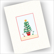 Beach Tree Holiday Cards