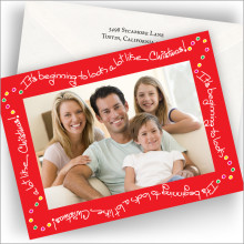 Beginning to look... Photo Cards - Horizontal